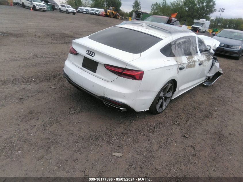 2020 Audi A5 Sportback Premium Plus 45 Tfsi Quattro S Tronic VIN: WAUCNCF51LA005321 Lot: 38177896