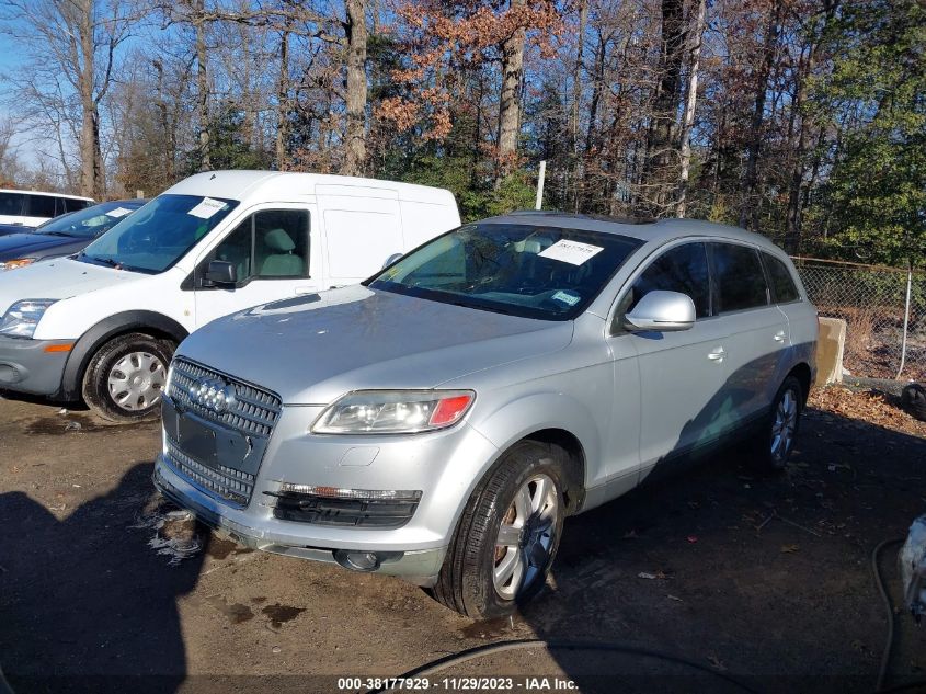 2007 Audi Q7 4.2 Premium VIN: WA1BV74L57D075135 Lot: 38177929