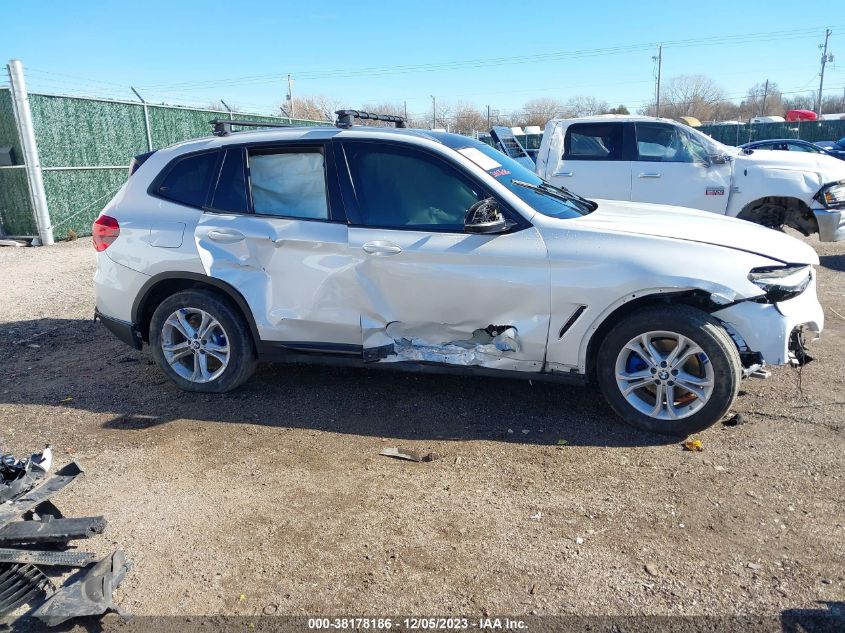 2019 BMW X3 Sdrive30I VIN: 5UXTR7C53KLE94974 Lot: 38178186