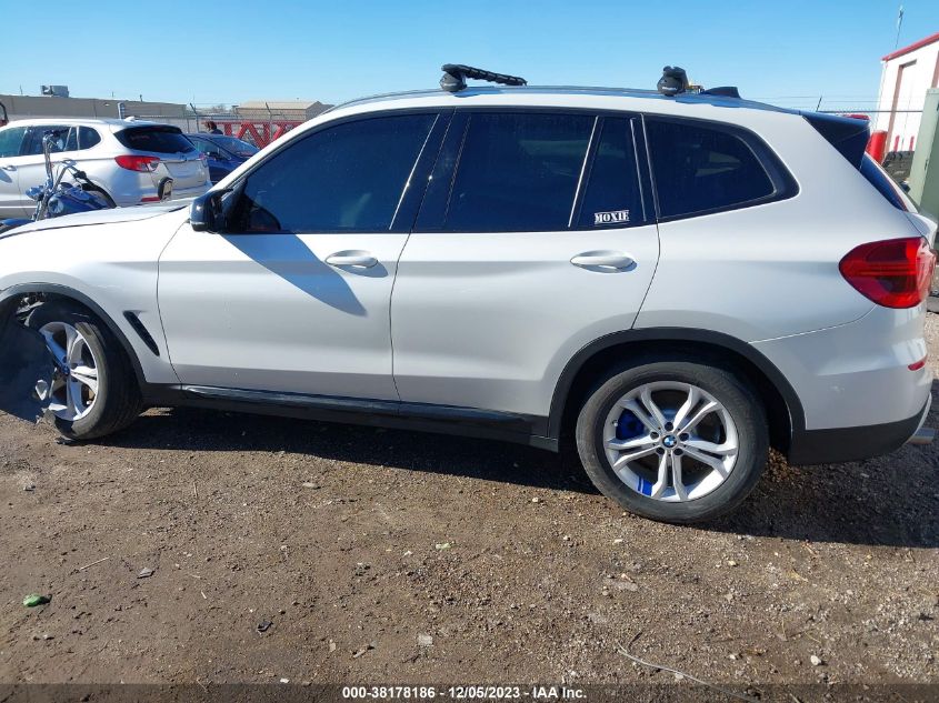 2019 BMW X3 Sdrive30I VIN: 5UXTR7C53KLE94974 Lot: 38178186