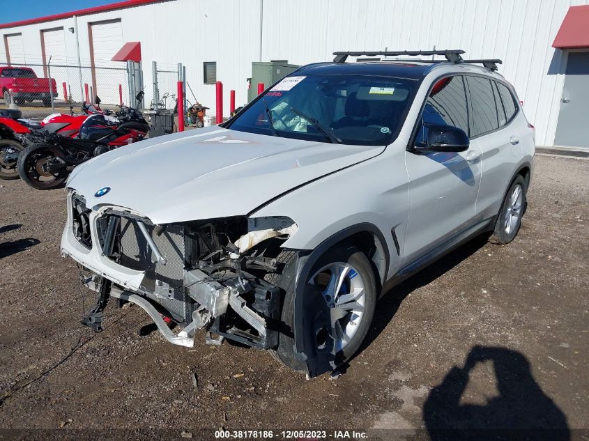 2019 BMW X3 Sdrive30I VIN: 5UXTR7C53KLE94974 Lot: 38178186