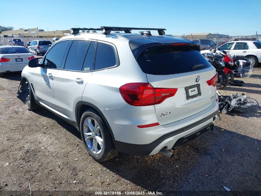 2019 BMW X3 Sdrive30I VIN: 5UXTR7C53KLE94974 Lot: 38178186