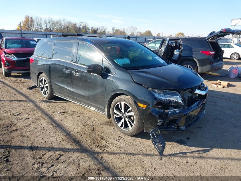 2018 Honda Odyssey Elite VIN: 5FNRL6H99JB073598 Lot: 38178409