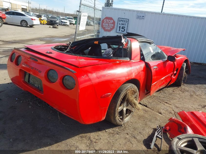 2004 Chevrolet Corvette VIN: 1G1YY22G045120979 Lot: 38178501