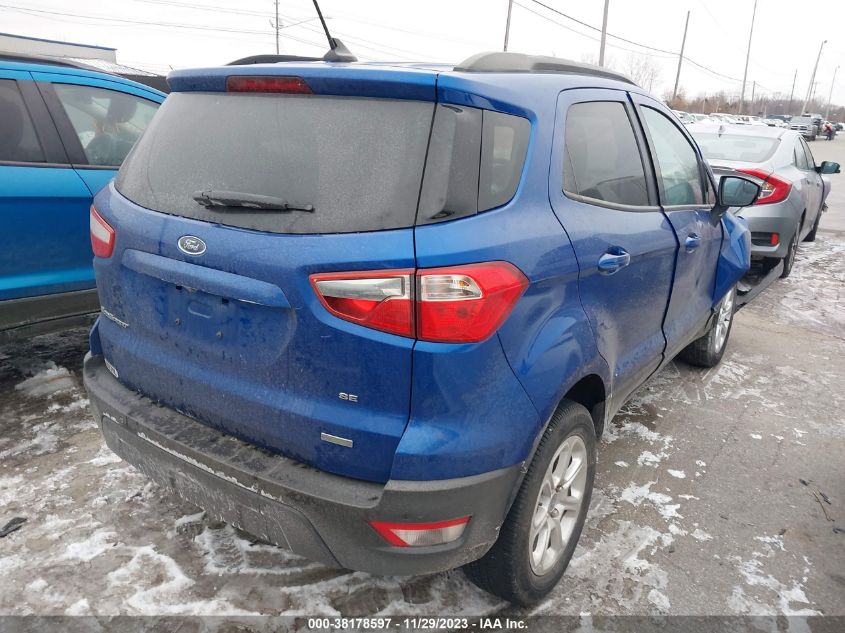 2020 Ford Ecosport Se VIN: MAJ3S2GE7LC343689 Lot: 38178597