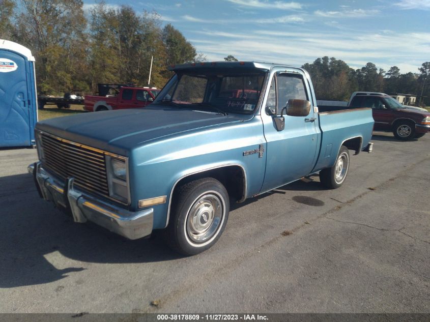 1985 Chevrolet C10 VIN: 1GCCC14N6FS144522 Lot: 38178809