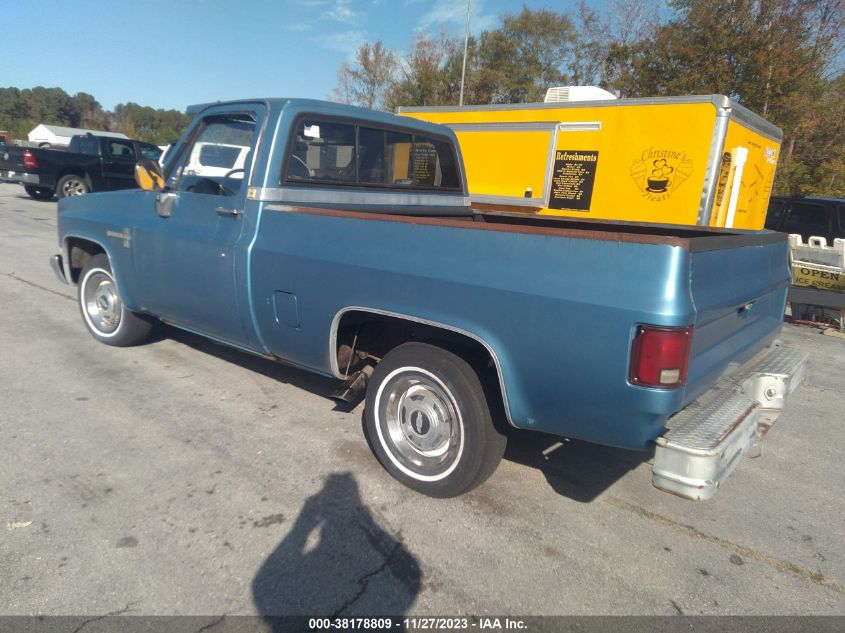 1985 Chevrolet C10 VIN: 1GCCC14N6FS144522 Lot: 38178809