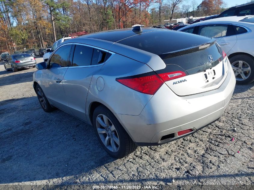 2010 Acura Zdx VIN: 2HNYB1H21AH502130 Lot: 38178845