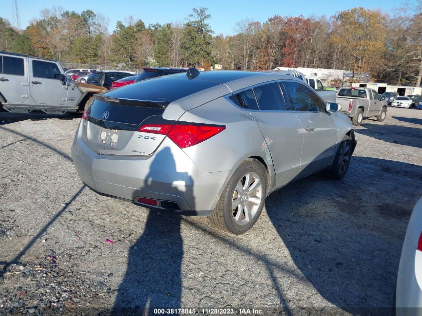 2010 Acura Zdx VIN: 2HNYB1H21AH502130 Lot: 38178845