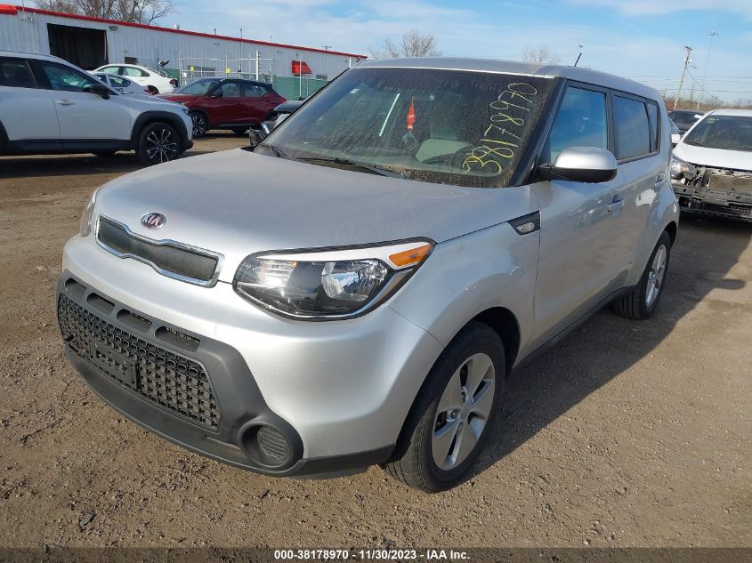 2014 Kia Soul VIN: KNDJN2A24E7701348 Lot: 38178970