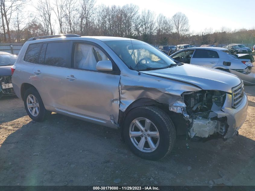 2008 Toyota Highlander VIN: JTEES41A482090005 Lot: 38179080