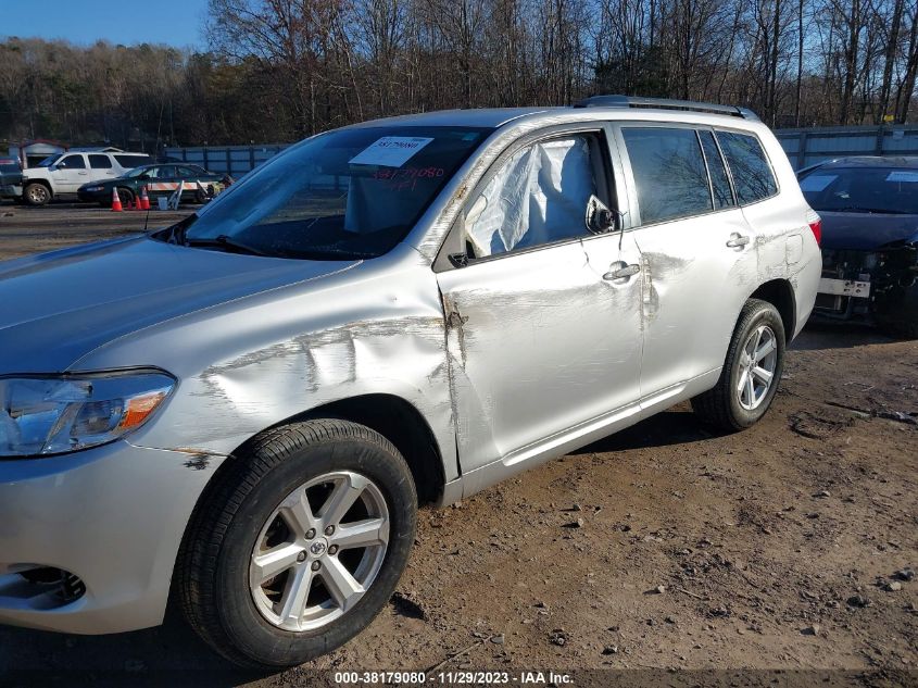 2008 Toyota Highlander VIN: JTEES41A482090005 Lot: 38179080