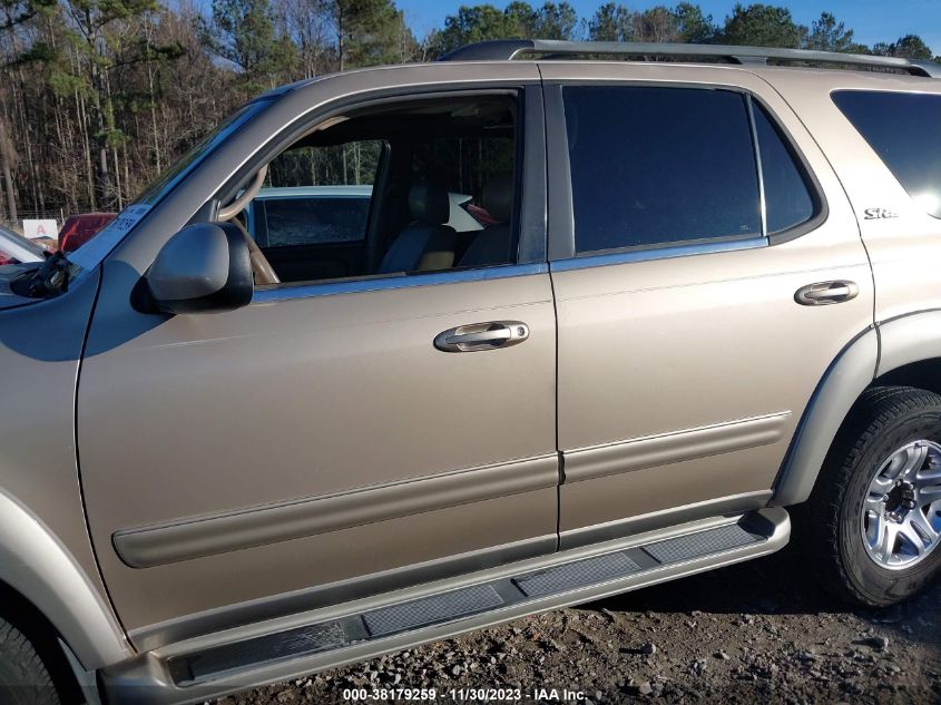 2004 Toyota Sequoia Sr5 V8 VIN: 5TDZT34AX4S236435 Lot: 38179259