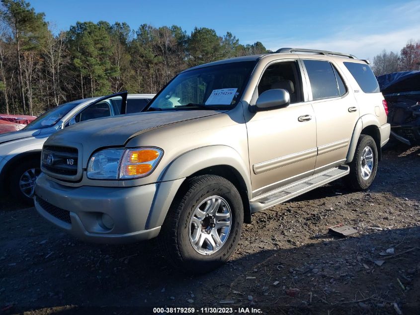 5TDZT34AX4S236435 2004 Toyota Sequoia Sr5 V8