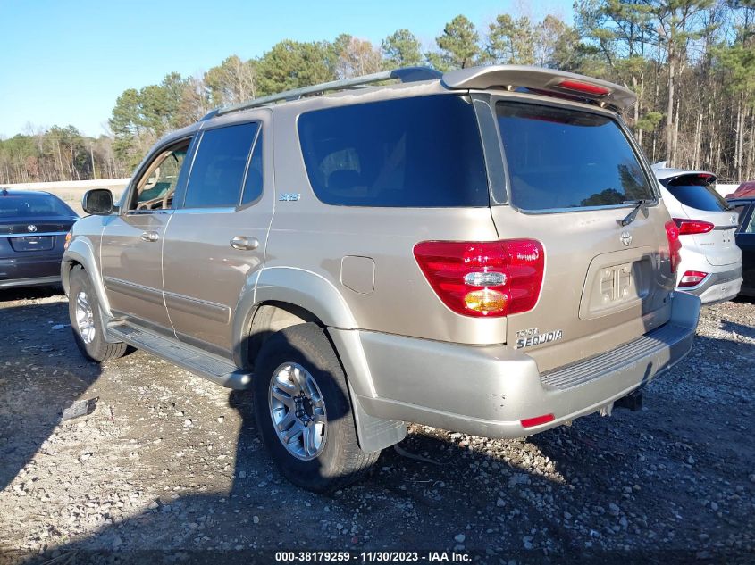 5TDZT34AX4S236435 2004 Toyota Sequoia Sr5 V8