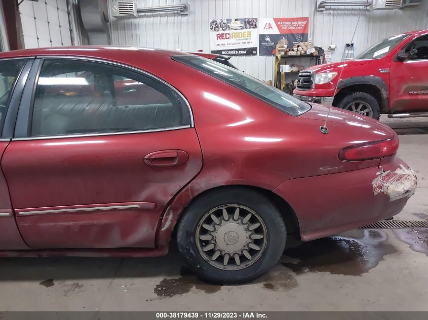 1998 Mercury Sable Gs/Ls VIN: 1MEFM50U2WG642216 Lot: 38179439