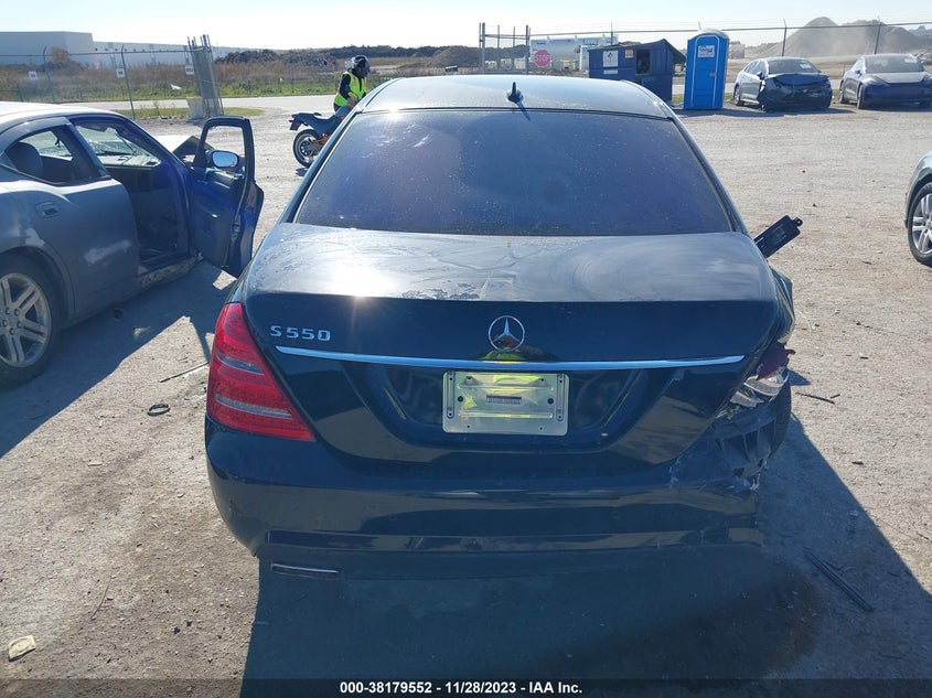 2013 MERCEDES-BENZ S 550 WDDNG7DB4DA509780