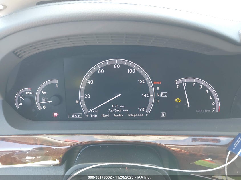 2013 MERCEDES-BENZ S 550 WDDNG7DB4DA509780