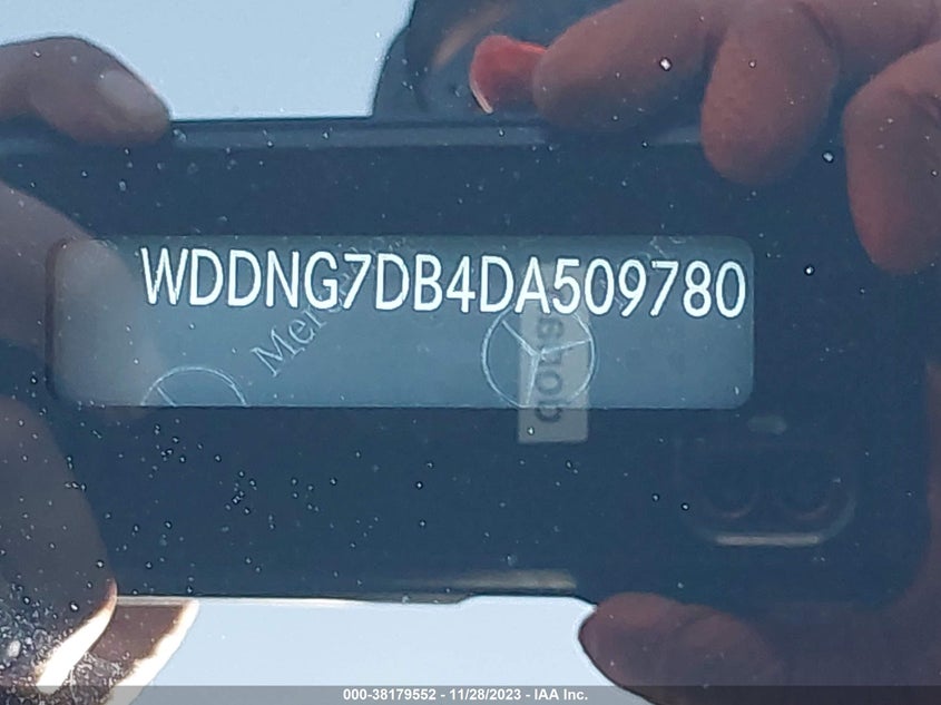 2013 MERCEDES-BENZ S 550 WDDNG7DB4DA509780