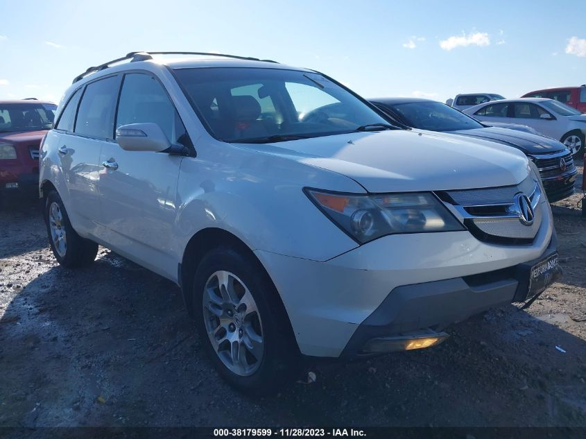 2009 Acura Mdx Technology Package VIN: 2HNYD28609H515711 Lot: 38179599