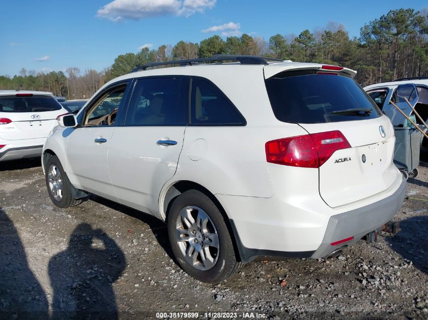 2009 Acura Mdx Technology Package VIN: 2HNYD28609H515711 Lot: 38179599