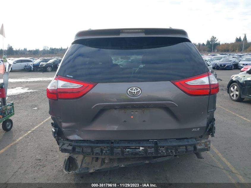 2017 Toyota Sienna Xle 8 Passenger VIN: 5TDYZ3DC3HS865276 Lot: 38179618