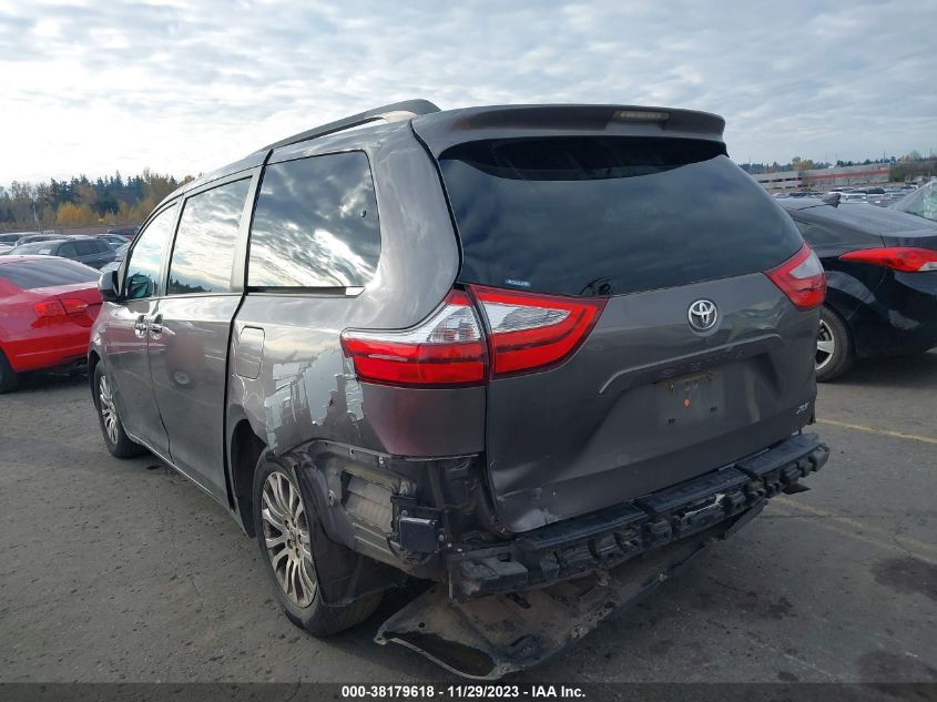 2017 Toyota Sienna Xle 8 Passenger VIN: 5TDYZ3DC3HS865276 Lot: 38179618