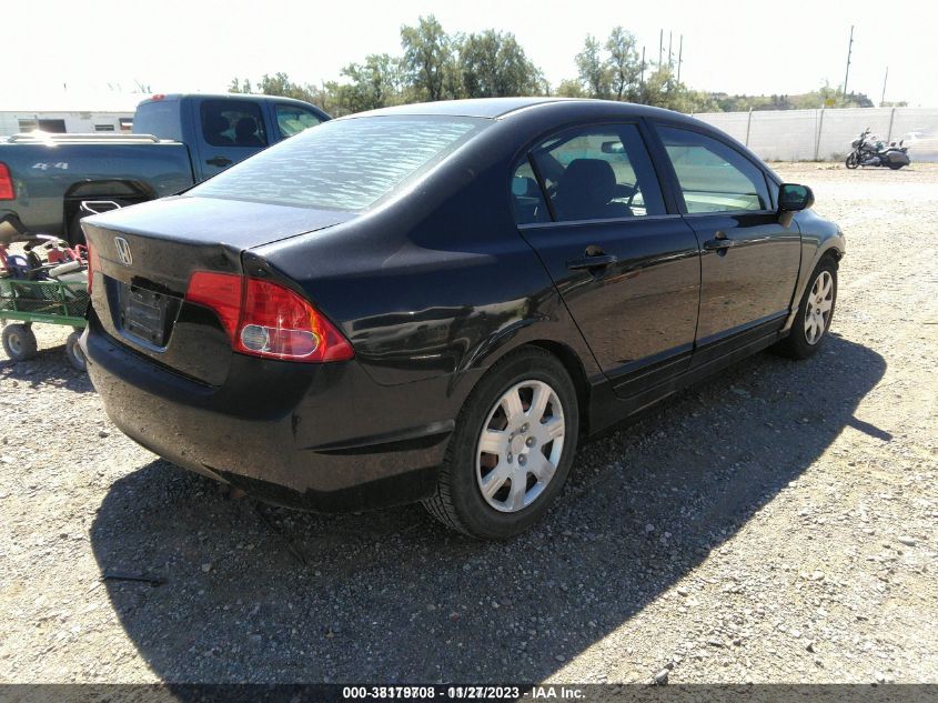 2007 Honda Civic Lx VIN: 1HGFA16597L113150 Lot: 38179708