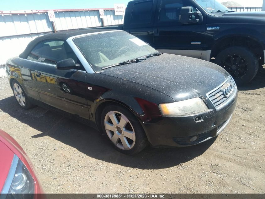 WAUAC48H16K008518 2006 Audi A4 1.8T