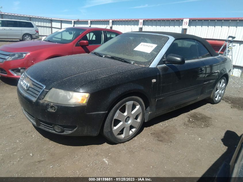 WAUAC48H16K008518 2006 Audi A4 1.8T