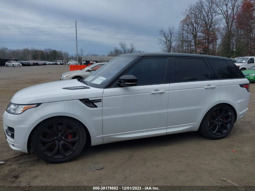 2016 Land Rover Range Rover Sport 5.0L V8 Supercharged Autobiography VIN: SALWV2EF9GA574954 Lot: 38179882