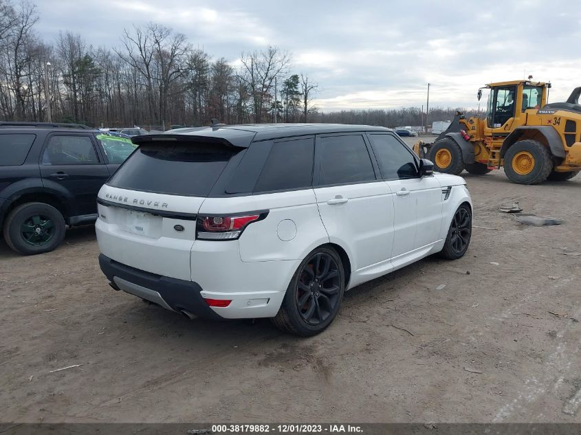 2016 Land Rover Range Rover Sport 5.0L V8 Supercharged Autobiography VIN: SALWV2EF9GA574954 Lot: 38179882