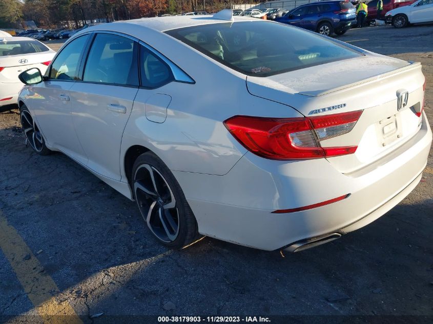 2020 Honda Accord Sport VIN: 1HGCV1F33LA047691 Lot: 38179903