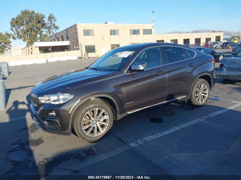 VIN 5UXKU2C59J0X49668 2018 BMW X6, Xdrive35I no.2