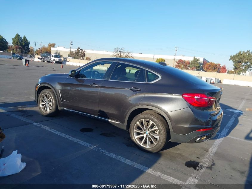 VIN 5UXKU2C59J0X49668 2018 BMW X6, Xdrive35I no.3