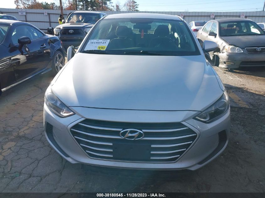 5NPD84LF1JH254998 2018 Hyundai Elantra Sel