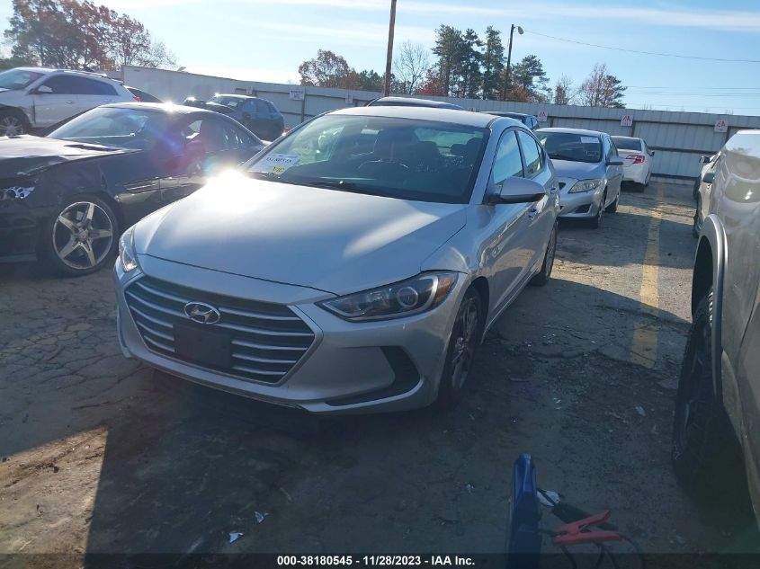 5NPD84LF1JH254998 2018 Hyundai Elantra Sel