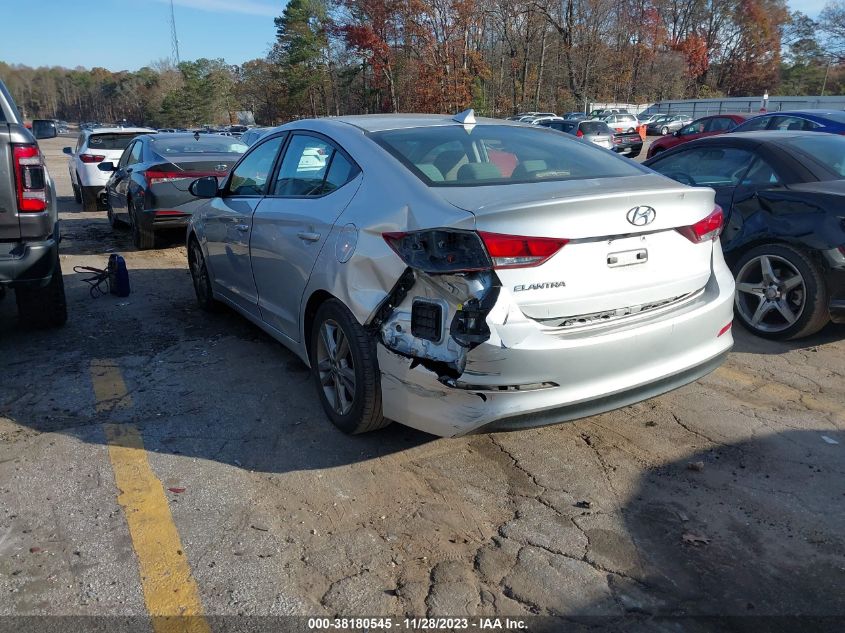 5NPD84LF1JH254998 2018 Hyundai Elantra Sel