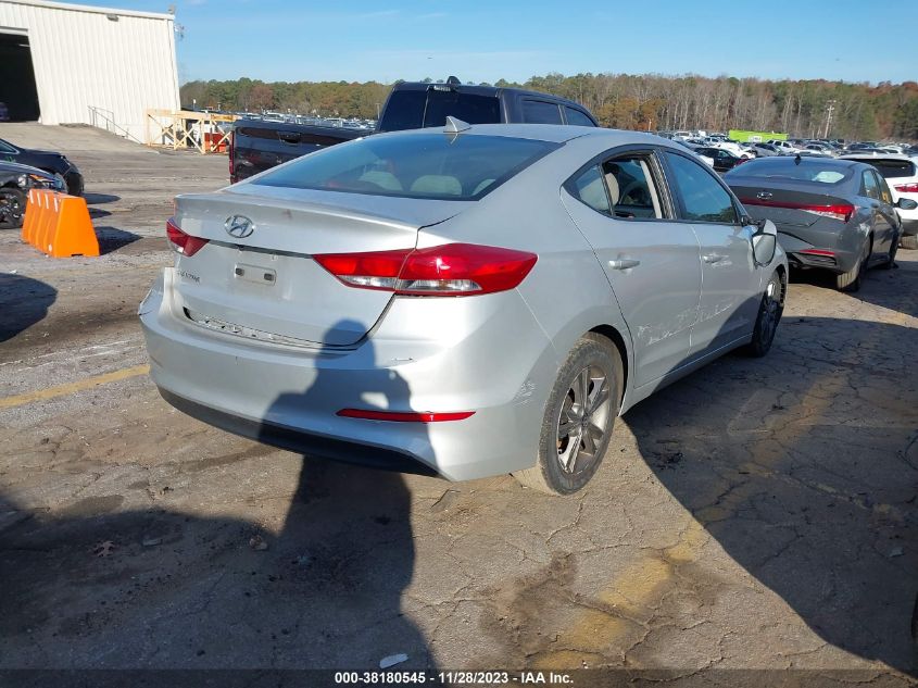 5NPD84LF1JH254998 2018 Hyundai Elantra Sel