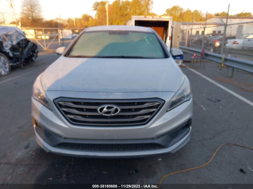 2017 Hyundai Sonata Sport 2.0T VIN: 5NPE34AB1HH579437 Lot: 38180688