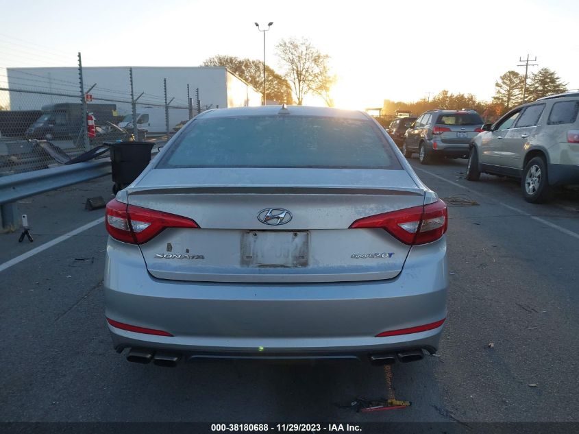 2017 Hyundai Sonata Sport 2.0T VIN: 5NPE34AB1HH579437 Lot: 38180688