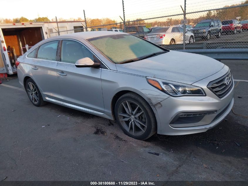 2017 Hyundai Sonata Sport 2.0T VIN: 5NPE34AB1HH579437 Lot: 38180688