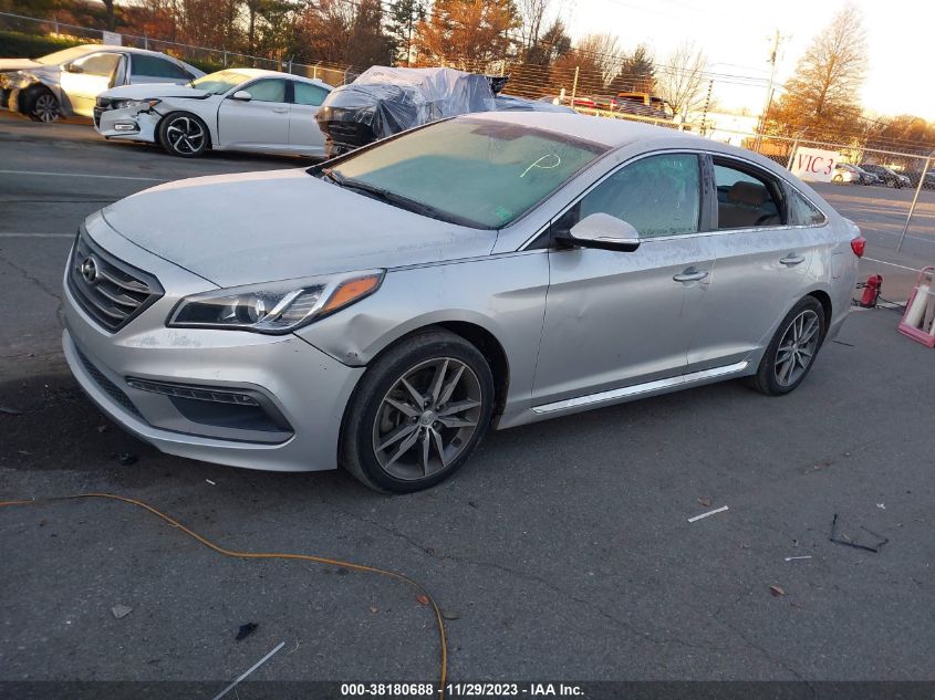 2017 Hyundai Sonata Sport 2.0T VIN: 5NPE34AB1HH579437 Lot: 38180688