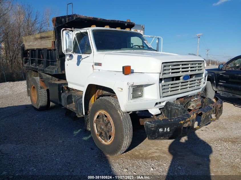 1986 Ford F8000 VIN: 1FDPK84N5GVA16927 Lot: 37985876