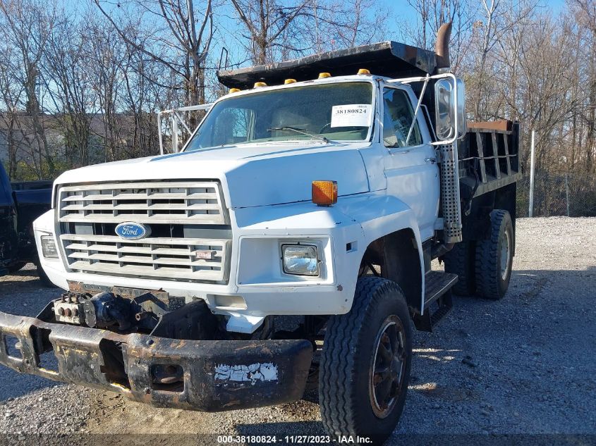 1986 Ford F8000 VIN: 1FDPK84N5GVA16927 Lot: 37985876