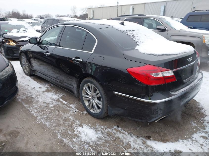 2014 Hyundai Genesis 3.8 VIN: KMHGC4DD1EU265340 Lot: 38180961