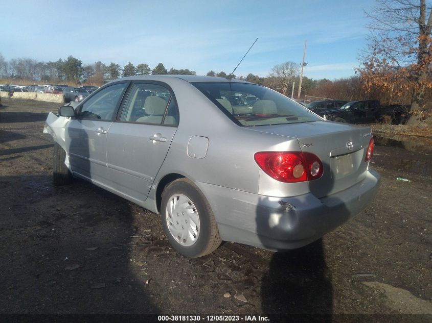 2006 Toyota Corolla Le VIN: 2T1BR32E06C705887 Lot: 38181330