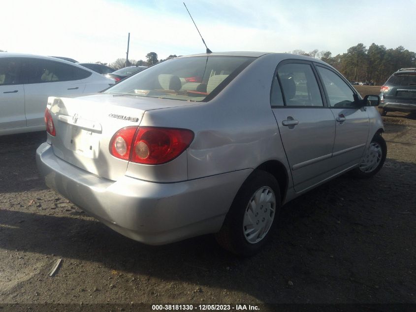 2006 Toyota Corolla Le VIN: 2T1BR32E06C705887 Lot: 38181330