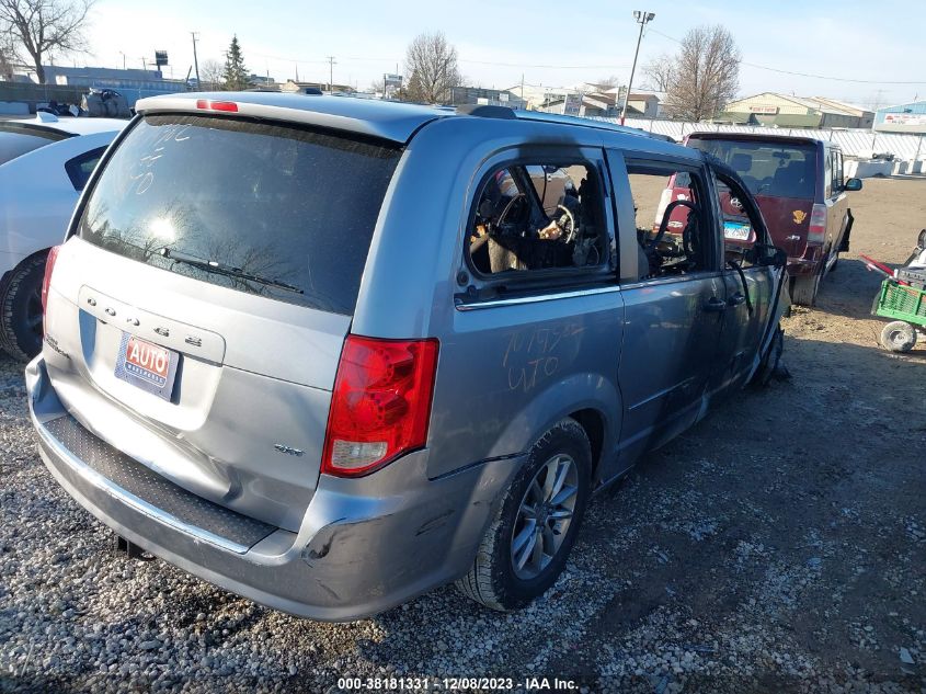 2014 Dodge Grand Caravan Sxt VIN: 2C4RDGCG7ER257666 Lot: 38181331