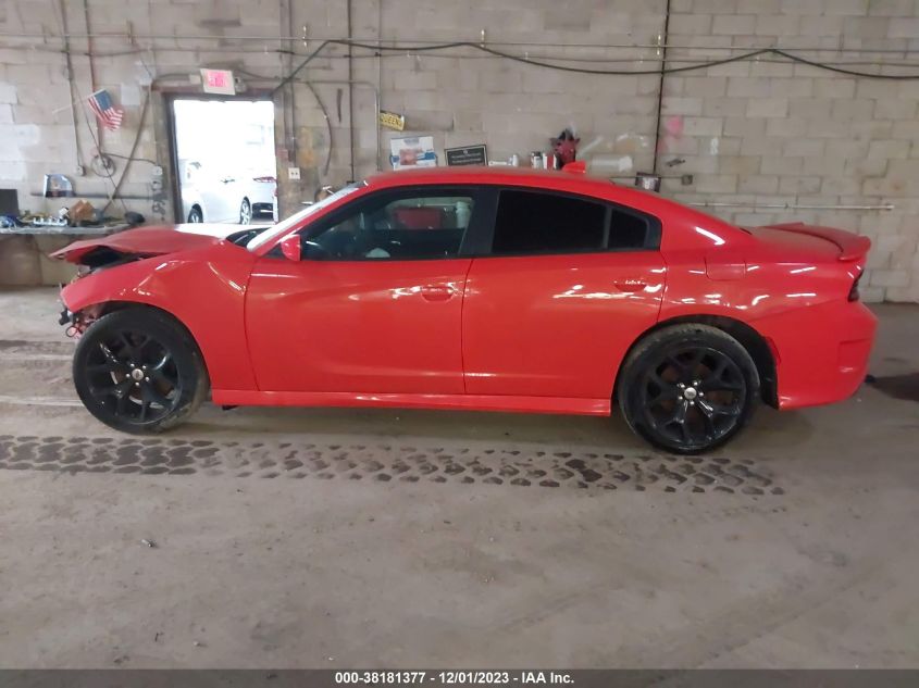 2C3CDXHG2KH527245 2019 Dodge Charger Gt Rwd